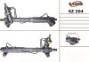 Рульова рейка з ГПК нова SUZUKI Grand Vitara 2004- MSG SZ204 (фото 2)