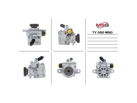Насос ГПК новий TOYOTA LAND CRUISER 4.5D 2008- MSG TY050