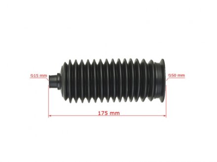 Пильовик рульової рейки TOYOTA LAND CRUISER J12 03-10 MSG TY220DUSTER