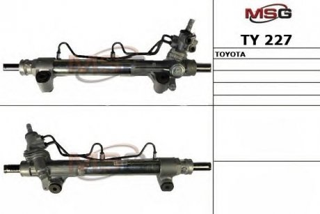 Рулевая рейка с Г/П Toyota 4Runner 05-09, Hilux 05-09 MSG TY 227