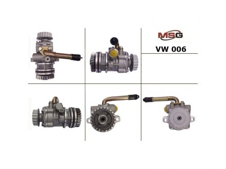 Насос Г/П (для авто з кондиціонером) VW Multivan V/T5 2.5TDI 04-/Touareg 2.5 R5 TDi 03-10 MSG VW 006