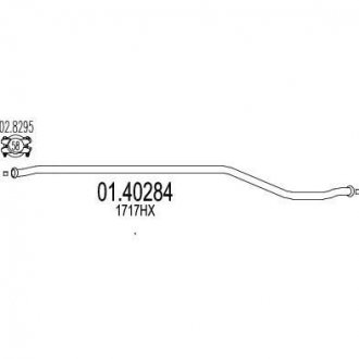 Труба вихлопного газу MTS 0140284