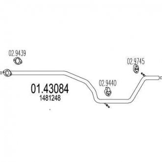 Rura њrod. FORD FOCUS S-MAX 2.0 TDCI MTS 0143084