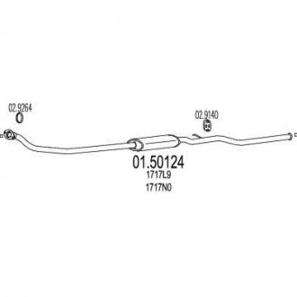 Резонатор MTS 0150124