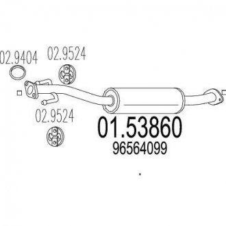 Резонатор MTS 0153860