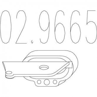 Резиновый крепежный элемент MTS 02.9665