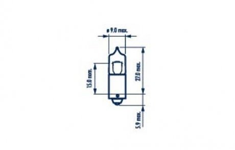 Лампа H5W 12V 5W BA 9s NARVA 17830