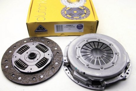 Фото комплект зчеплення Transit (V184) 2.0DI 02-06 (250mm)(для одномасового маховика) NATIONAL CK9811 Комплект зчеплення Transit (V184) 2.0DI 02-06 (250mm)(для одномасового маховика) NATIONAL CK9811