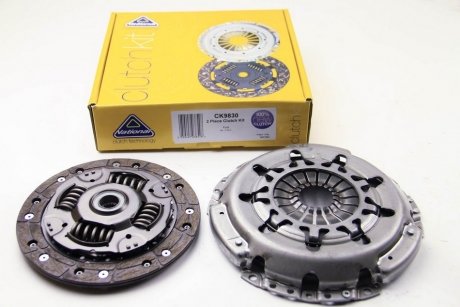 Комплект сцепления Fiesta 1.4 TDCi 01-08 (210mm) NATIONAL CK9830