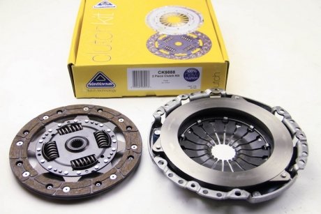 Комплект зчеплення Fiesta V/Fusion/Mazda 2 1.2 i 01-08 (210mm) NATIONAL CK9888