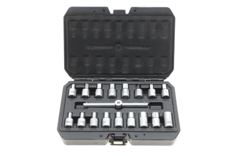 Головки для зливу оліі 3/8", набір 18 шт. NEO TOOLS 11235