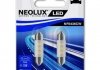 Набор ламп LED C5W 12V 0.5W 6000K (36mm) NEOLUX NF6436CW02B (фото 1)