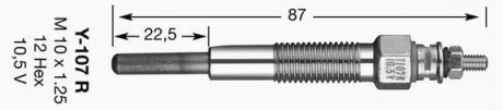 СВЕЧКА РАЗЖАРЕНИЯ NGK 1229