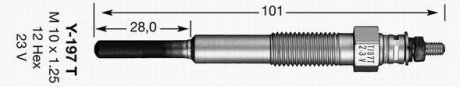 СВЕЧКА РАЗЖАРЕНИЯ NGK 2190