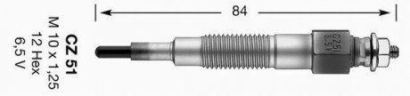 Свічка розжарювання NGK 3209