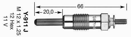 Свічка розжарювання NGK 4290