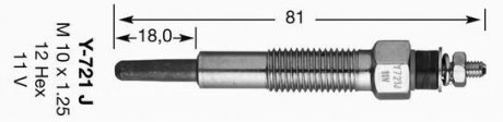 СВЕЧКА РАЗЖАРЕНИЯ NGK 6919