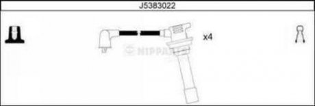 Дроти запалення, набір NIPPARTS J5383022