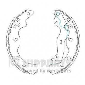 Тормозные колодки.) NIPPARTS N3508029