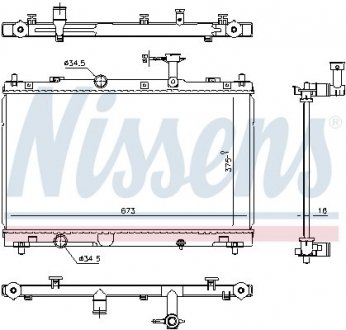 NISSENS 606736 (фото 1)