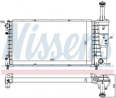 Радиатор NISSENS 61898