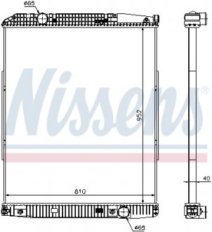 Радиатор NISSENS 626490