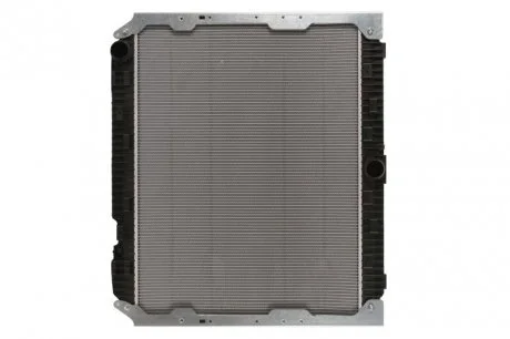 Радіатор двигуна ((en) with frame, висота: 715мм) MERCEDES ACTROS MP4 / MP5, ANTOS, AROCS 471.943-OM936.916 07.11- NISSENS 627002