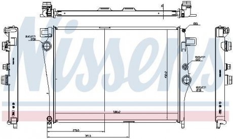 Тормозные диски NISSENS 627044