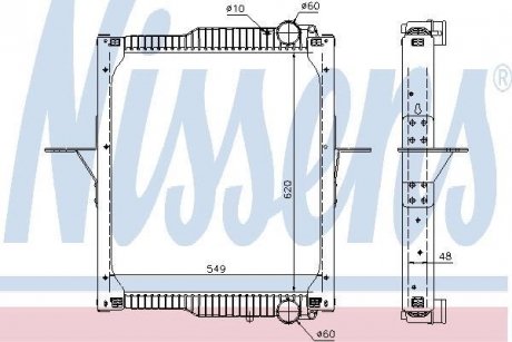 Радиатор NISSENS 63783