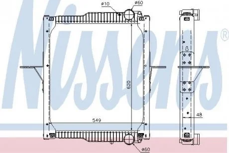Радиатор NISSENS 63783