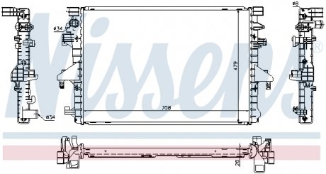 Радиатор NISSENS 65285