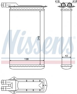 Радиатор NISSENS 71942 (фото 1)