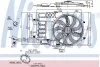Вентилятор радиатора NISSENS 85124 (фото 1)