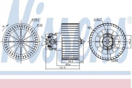 DMUCHAWA NISSENS 87479