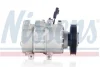Компресор кондиціонера HYUNDAI ACCENT IV, KIA RIO III 1.4D/1.6D 11.10-12.17 NISSENS 890689 (фото 6)