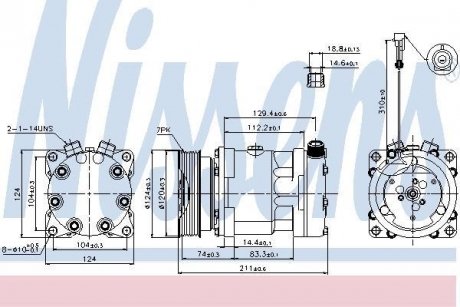 Компресор кондиціонера NISSENS 89177