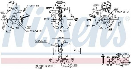 Турбокомпресор NISSENS 93056