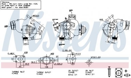 TURBOSPRКЇARKA CITROEN C8/FIAT ULYSSE/LANCIA PHEDRA/PEUGEOT 807 2,2D 02- NISSENS 93281