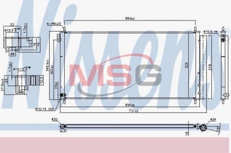 Skraplacz AURIS 12- NISSENS 940534