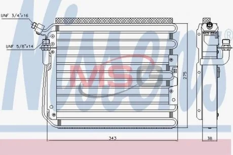 Skraplacz PORSCHE 911.. NISSENS 940551