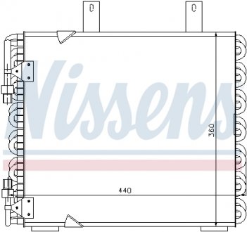 Радиатор кондиционера NISSENS 94172