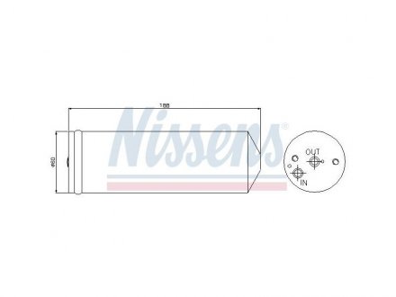Осушувач,кондиціонер NISSENS 95065