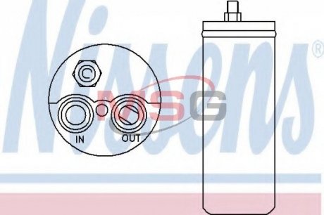 Осушитель кондиционера NISSENS 95386