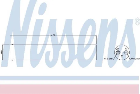 Автозапчасть NISSENS 95412