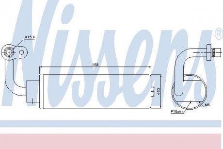 Осушитель кондиционера NISSENS 95444