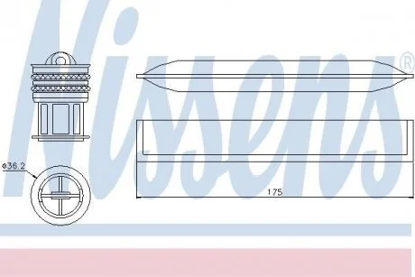 Осушитель, кондиционер NISSENS 95456