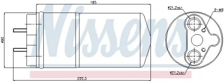 Осушитель кондиционера NISSENS 95462