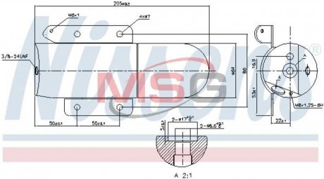 Осушувач,кондиціонер NISSENS 95507