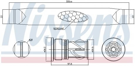 Осушитель NISSENS 95566