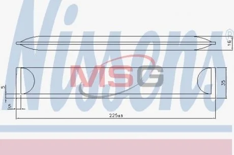 Осушувач кондиціонера NISSENS 95608